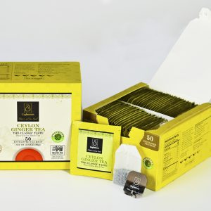 Ceylon Ginger Tea - 50 (Enveloped Tea Bags)