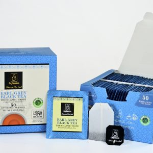 Earl Grey Black Tea - 50 (Enveloped Tea Bags)
