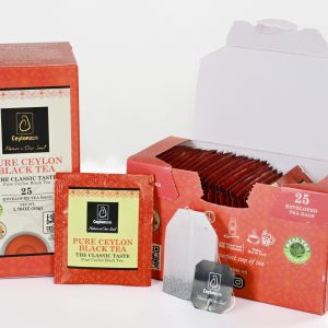 Pure Ceylon Black Tea - 25 (Enveloped Tea Bags)